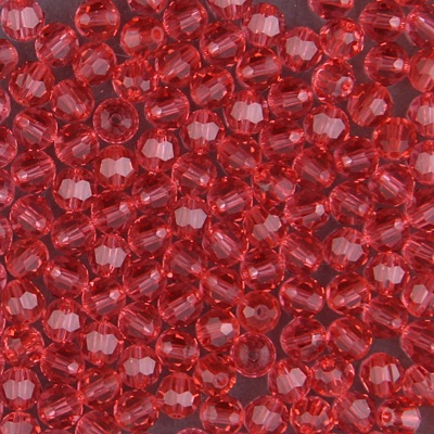 284-870:  5000 4mm fac rnd  Padparadscha (36 pcs) 