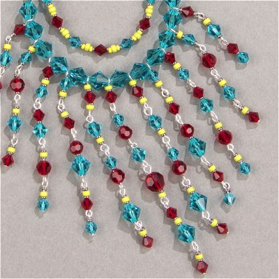 285-025:  5328 5mm bicone Blue Zircon (36 pcs) - Discontinued - 285-025