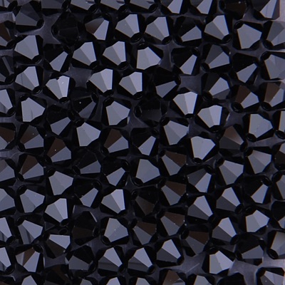 285-125:  5328 5mm bicone Jet (36 pcs) - Discontinued 