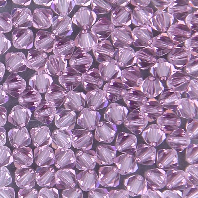 285-150:  5328 5mm bicone Lt Amethyst (36 pcs) - Discontinued 