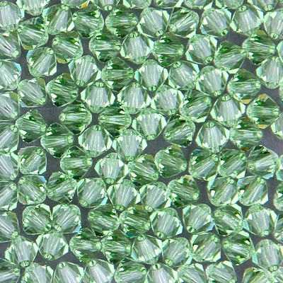 285-220:  5328 5mm bicone Peridot (36 pcs) - Discontinued 