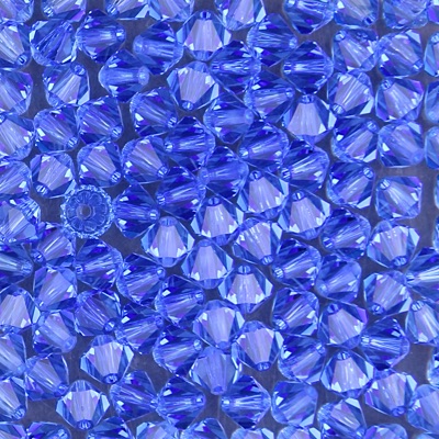 285-245:  5328 5mm bicone Sapphire (36 pcs) - Discontinued 