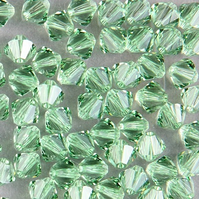286-220:  5328 6mm bicone  Peridot (36 pcs) 