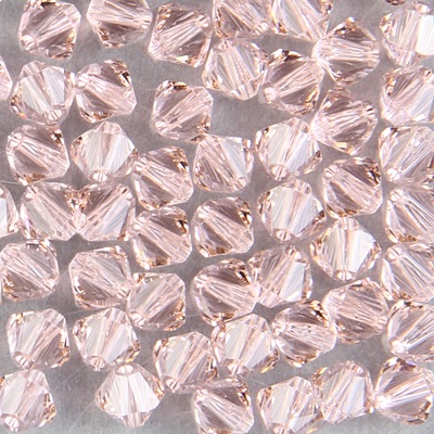 286-390:  5328 6mm bicone  Vintage Rose (36 pcs) 