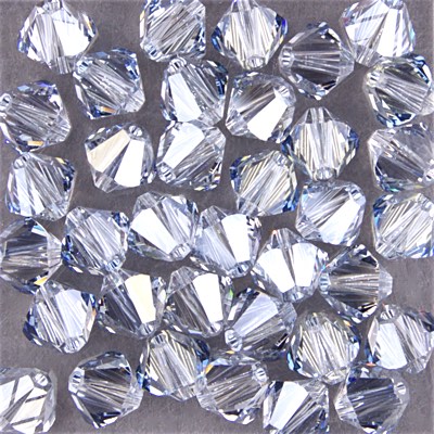 288-450: 5328 8mm bicone Crystal Blue Shade (36 pcs) 