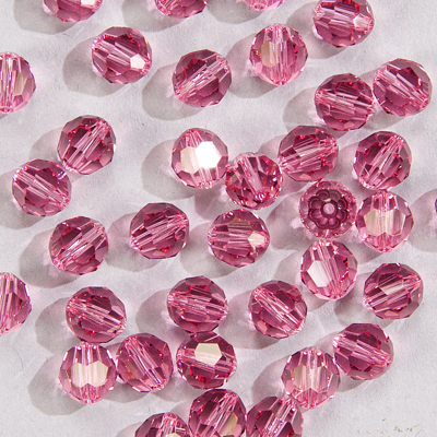 288-730: 8mm fac rnd Rose (36pcs) 
