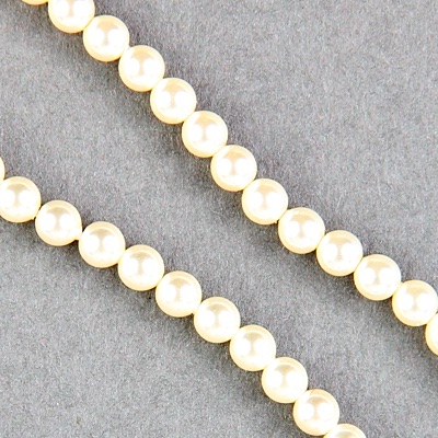 29-0408:  5810 4mm Creamrose Lt Crystal Pearl 