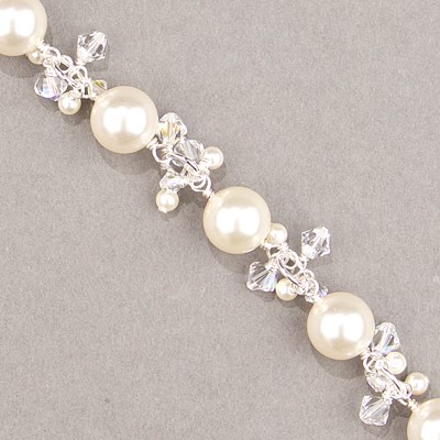29-0408:  5810 4mm Creamrose Lt Crystal Pearl - 29-0408