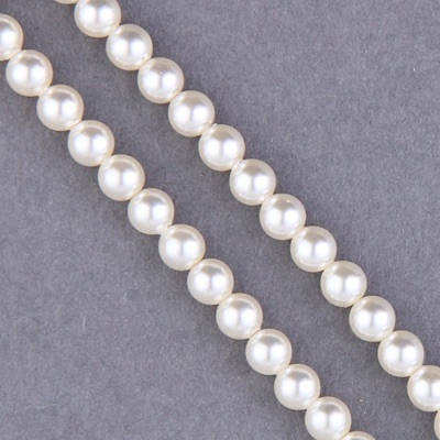 29-0409:  5810 4mm Cream Crystal Pearl 