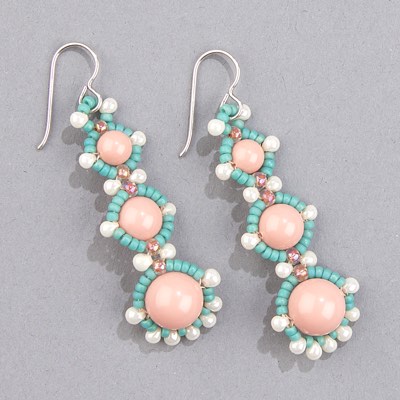 29-0643:  5810 6mm Pink Coral Crystal Pearl - 29-0643