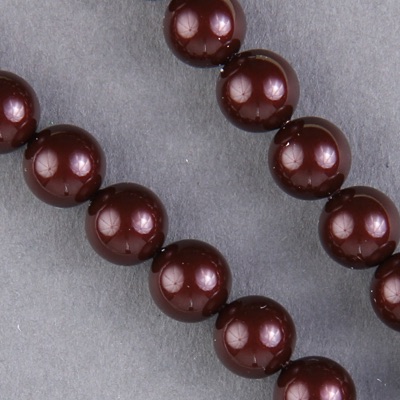 29-0819:  5810 8mm Maroon Crystal Pearl 