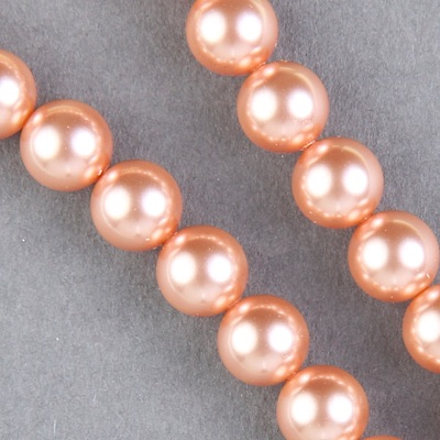 29-0845:  5810 8mm Rose Peach Crystal Pearl 