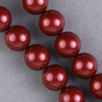 29-1002:  5810 10mm Bordeaux Crystal Pearl 