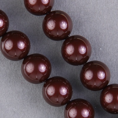 29-1019:  5810 10mm Maroon Crystal Pearl 