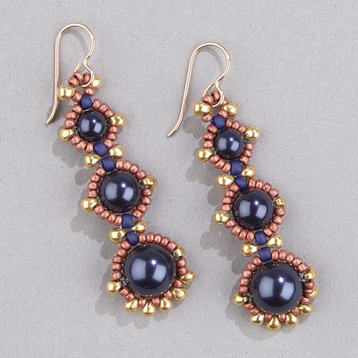 Caravan Beads - Swarovski - 29-1022: 5810 10mm Night Blue