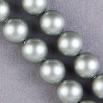 29-1025:  5810 10mm Powder Green Crystal Pearl 