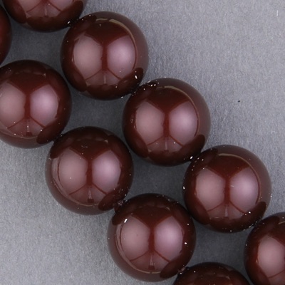 29-1219:  5810 12mm Maroon Crystal Pearl 