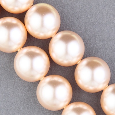 29-1223:  5810 12mm Peach Crystal Pearl 