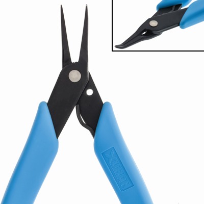 520-050: Xuron Tweezer Bent Nose Pliers