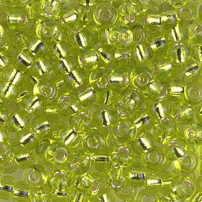 6-14:  6/0 S/L Chartreuse Miyuki Seed Bead (was 6-143S) 