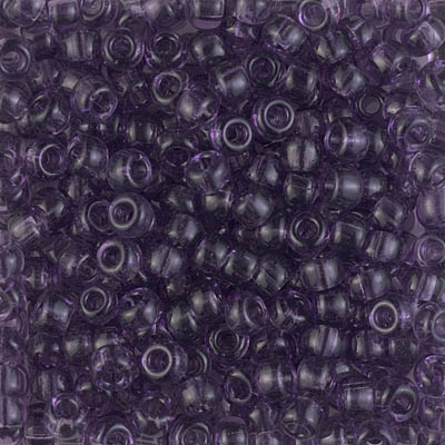 6-157:  6/0 Transparent Amethyst Miyuki Seed Bead - 6-157*