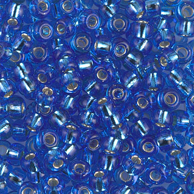 6-19:  6/0 S/L Sapphire Miyuki Seed Bead (was 6-150S) 