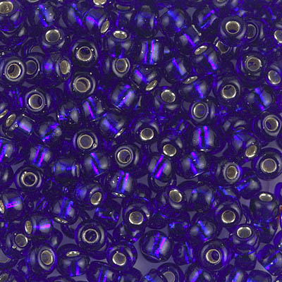6-20:  6/0 S/L Cobalt Miyuki Seed Bead (was 6-151S) 