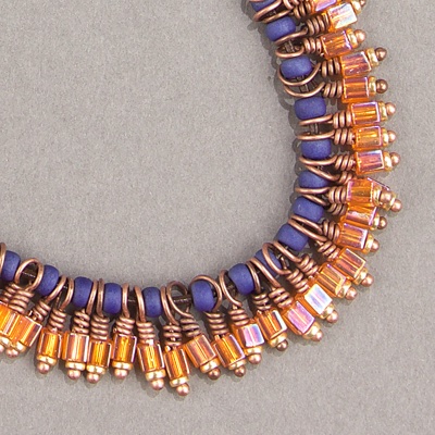 6-2075:  6/0 Matte Opaque Cobalt Luster  Miyuki Seed Bead - 6-2075*