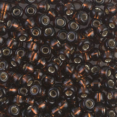 6-29:  6/0 S/L Root Beer Miyuki Seed Bead (was 6-135S) 