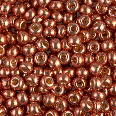 6-4207:  6/0 Duracoat Galvanized Pink Blush Miyuki Seed Bead 