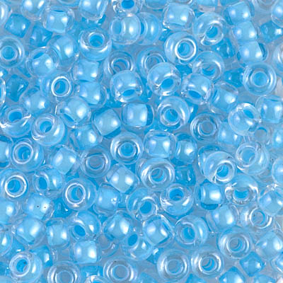 6-4300:  6/0 Luminous Ocean Blue Miyuki Seed Bead 