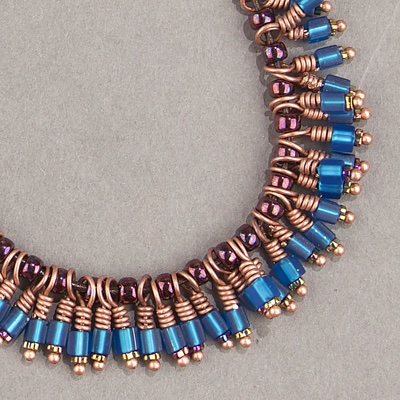 6-460:  6/0 Metallic Dark Raspberry  Miyuki Seed Bead - 6-460*