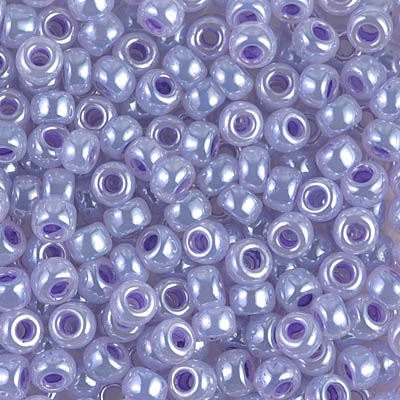 6-538:  6/0 Lilac Ceylon Miyuki Seed Bead 