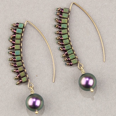 8-13:  8/0 Silverlined Dark Smoky Amethyst Miyuki Seed Bead - 8-13*