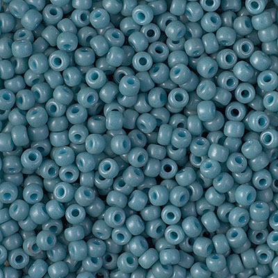 8-1685:  8/0 Dyed Semi-Frosted Opaque Shale  Miyuki Seed Bead 