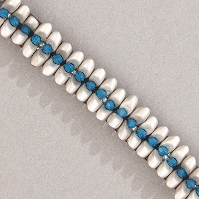 8-1865:  8/0 Opaque Smoke Gray Luster  Miyuki Seed Bead - 8-1865*