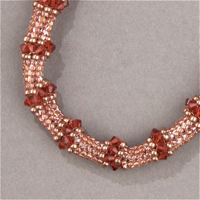 8-187:  8/0 Copper Plated Miyuki Seed Bead - 8-187*