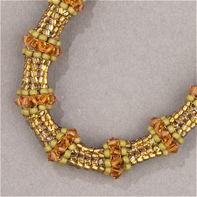 8-2032:  8/0 Matte Opaque Golden Olive Luster  Miyuki Seed Bead - 8-2032*