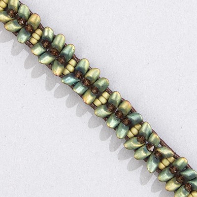 8-2033:  8/0 Matte Opaque Light Olive Luster  Miyuki Seed Bead - 8-2033*