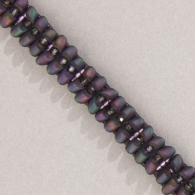 8-24F:  8/0 Matte Silverlined Amethyst Miyuki Seed Bead - 8-24F*
