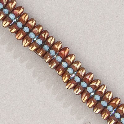 8-263:  8/0 Sea Foam Lined Crystal AB  Miyuki Seed Bead - 8-263*