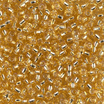 8-3:  8/0 Silverlined Gold  Miyuki Seed Bead - 8-3*