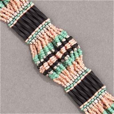 8-401F:  8/0 Matte Black Miyuki Seed Bead - 8-401F*