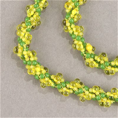 8-411:  8/0 Opaque Green Miyuki Seed Bead - 8-411*