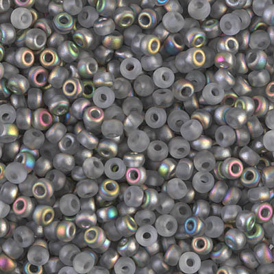 8-4557:  8/0 Vitrail Matte Miyuki Seed Bead 