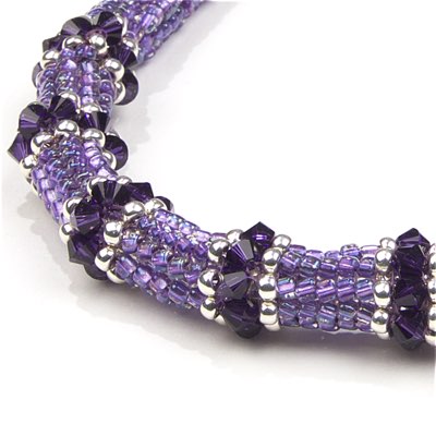 8-961:  8/0 Bright Sterling Plated Miyuki Seed Bead - 8-961*