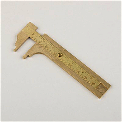 AX-0029: Brass Gauge - 80mm 