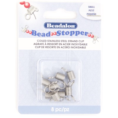 AX-0041: Small Bead Stopper - 8 pcs 
