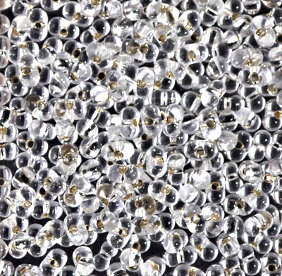Caravan Beads - Miyuki - BB-1: Silverlined Crystal Miyuki