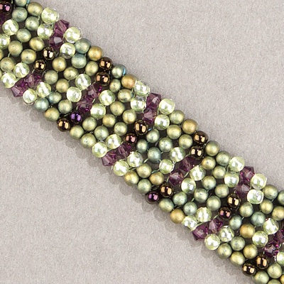 BB-1527:  Sparkling Celery Lined Crystal  Miyuki Berry Bead - BB-1527*